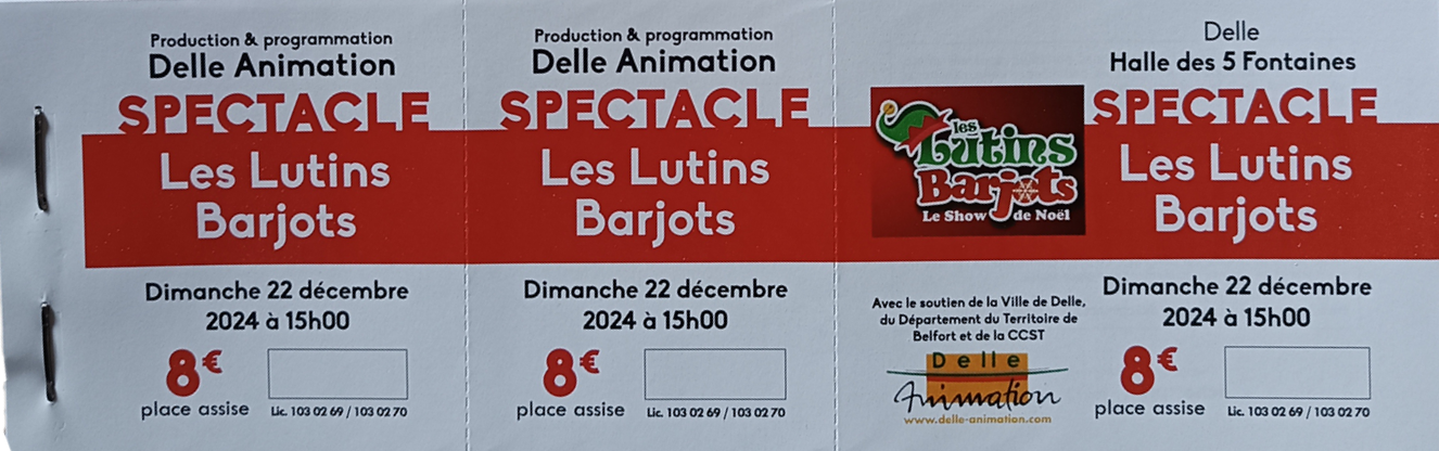 Billets zone à gratter EchoPrint