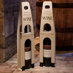 Étuis porte-bouteilles vins luxe haut de gamme PERSONNALISE