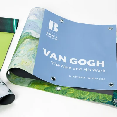 bache banderole opaque