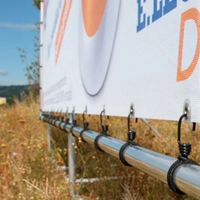 bache banderole micro perforee