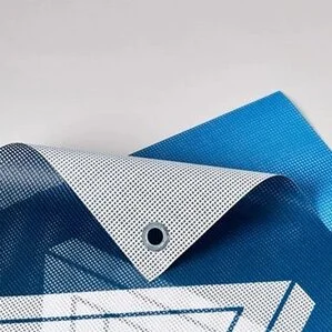 bache banderole micro perforee