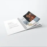 Brochure à spirales