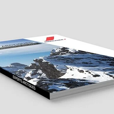 Brochure dos carré collé