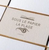 Carte papier création