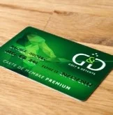 Carte de visite en PVC