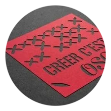 Carte de visite découpe laser