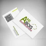 Carte de visite texture bois 2