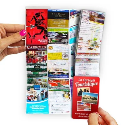 Dépliant CARTE A PLIS creation pas cher