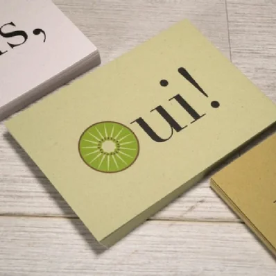 Impression Dépliant Kraft Brun