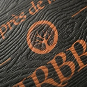 Impression Dépliant TEXTURE BOIS