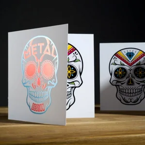 Dépliants metallises echoprint impression 