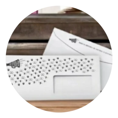 Enveloppe à fenêtre 