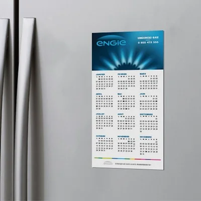 Magnet sur frigo print Echoprint personnalisé