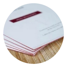 Flyer Triplex, flyers impression