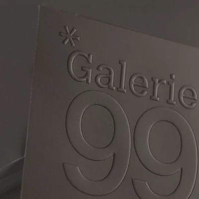 Impression vente de Flyer gaufré print