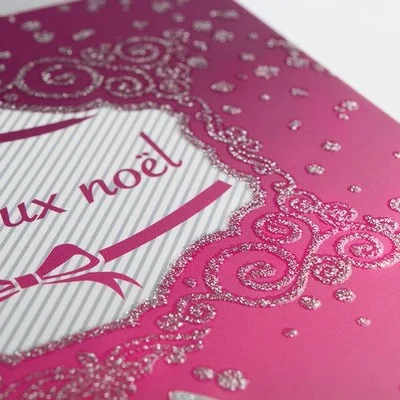 Impression vente de Flyer vernis paillette vente