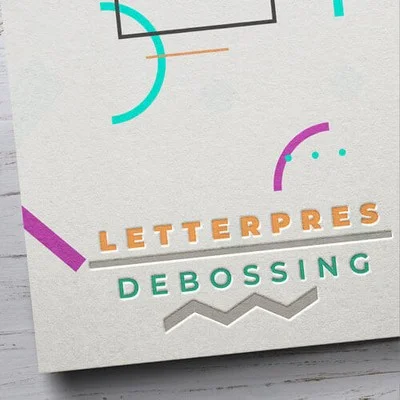 Impression de Flyer Letterpress de grande qualitée francaise