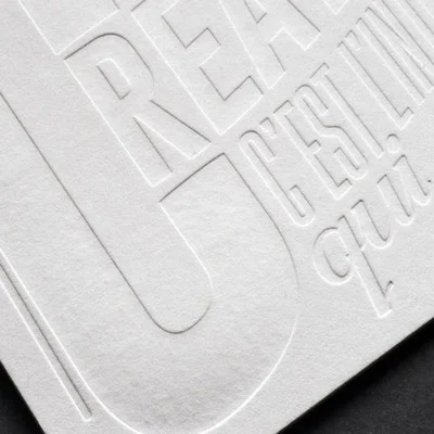 Impression de Flyer Letterpress de grande qualitée