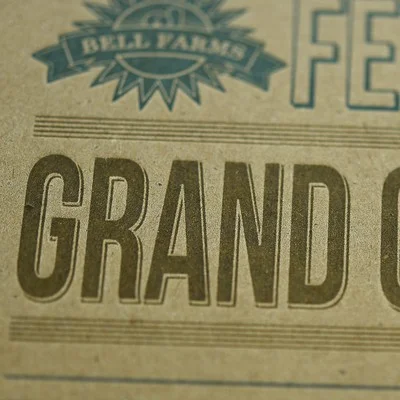 Impression de Flyer Letterpress