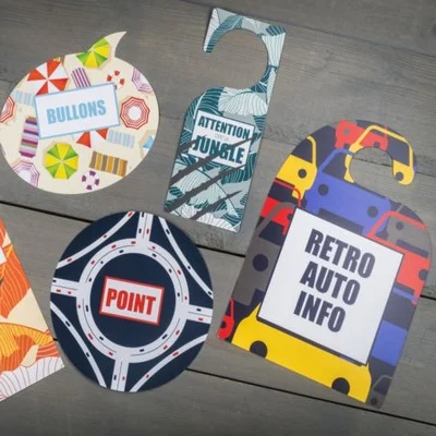 Impression de flyer découpé à la forme pas cher