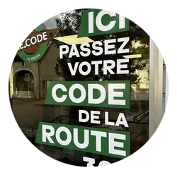 Sticker vitrine creation pas cher