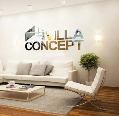 logo lettres miroir pas cher