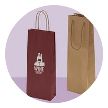 Packaging pour bouteilles création