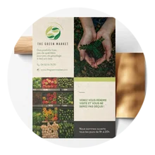 PETITE ET GRANDE AFFICHES papier création