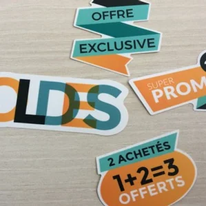 Planches d'autocollants