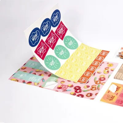 Planches d'autocollants planches personalisées