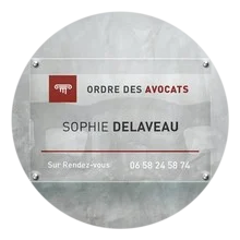 Plaque professionnelle