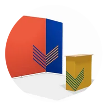 Stand modulable personnalisé création