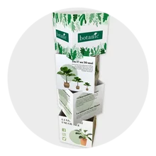 Totem carton Modules Cubes création