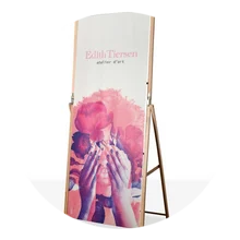 Totem chevalet en bois création