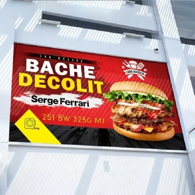 bache banderole tnt pas cher