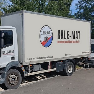 Sticker Camion kale-mat
