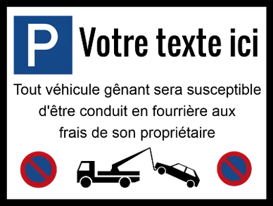 Panneau plaque numéro et nom de rue