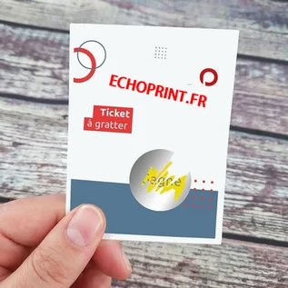 carte a gratter 400 PAS CHER ECHOPRINT