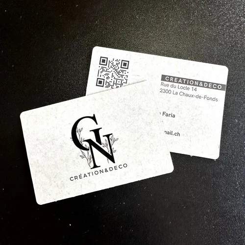 Création de Cartes de Visite pour Décorateurs & Déco