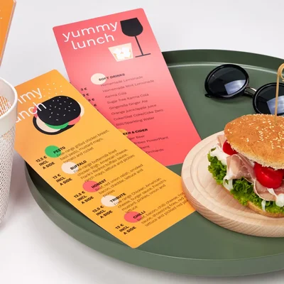 carte de menus kebab