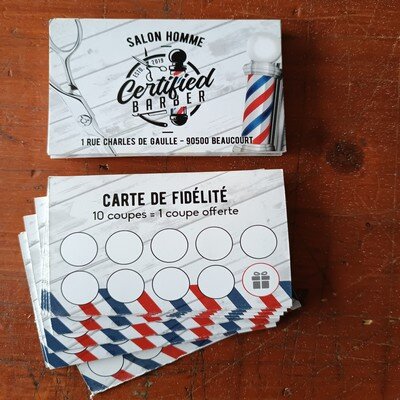 cartes de fidelité
