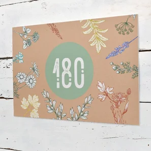 carton plume panneau publicitaire 