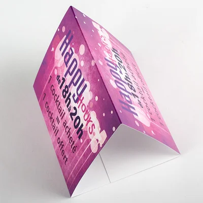 chevalet de table carton 