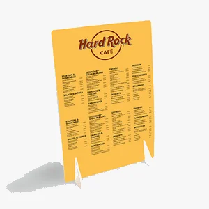 chevalet de table pvc A4