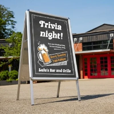 chevalet stop trotoir pas cher