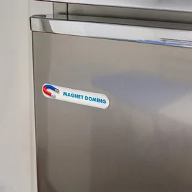 doming en vinyle  panneau publicitaire 