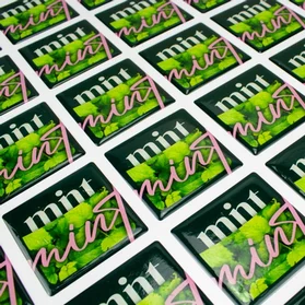 doming en vinyle  panneau publicitaire 