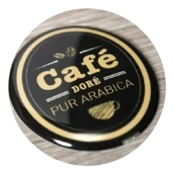 Étiquette dômée creation impression