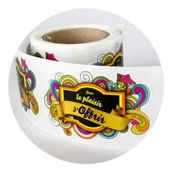 Sticker surface lisse creation pas cher
