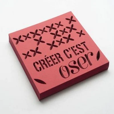 Impression vente Flyer découpe laser